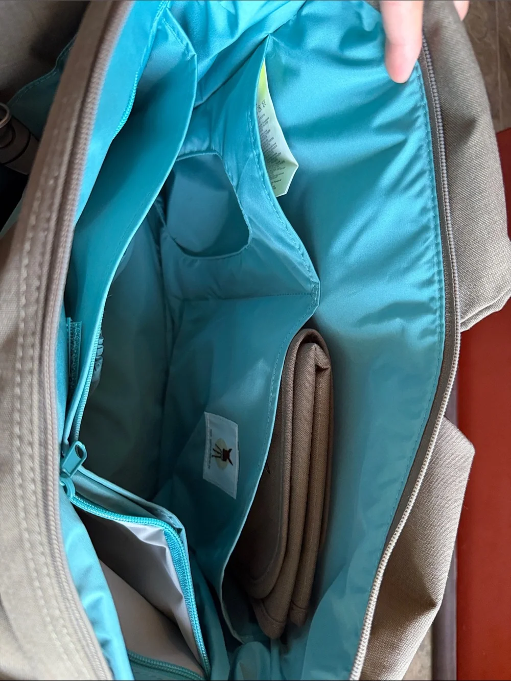 NWT Lässig (Lässige) Green Label Neckline Diaper Baby Bag
